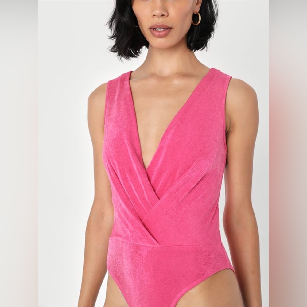Lulu’s Surpliced Bodysuit